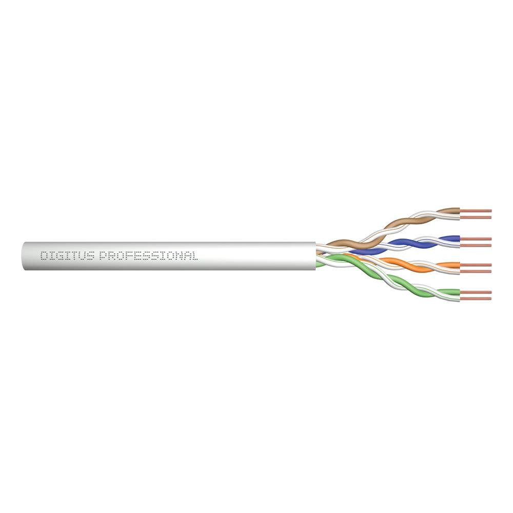 Digitus DK1511P11 Cavo Flessibile Non Schermato, Utp per Reti, Categoria 5E in Rame Matassa, 100 m