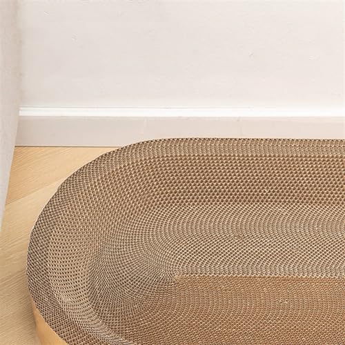 Planche à gratter ovale pour chat pour protéger vos meubles