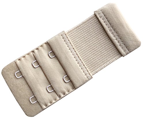 Chanie Women Pack Of 3 Soft Comfortable 2 Hooks Bra Extender #TOP3