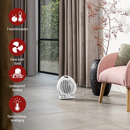 Tristar KA-5039 Elektrische Ventilatorkachel – 3 standen – Wit - Afbeelding 3