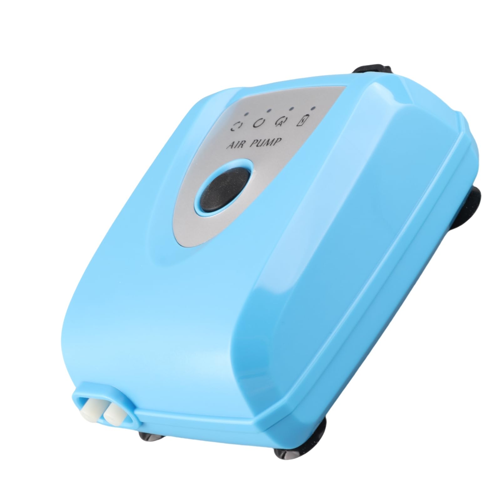 Garsent Bomba de Oxígeno Solar 1,2 L/min X 2 Flujo de Aire Fácil Instalación para Acuario Pecera con Ventosa para Reducción de Ruido