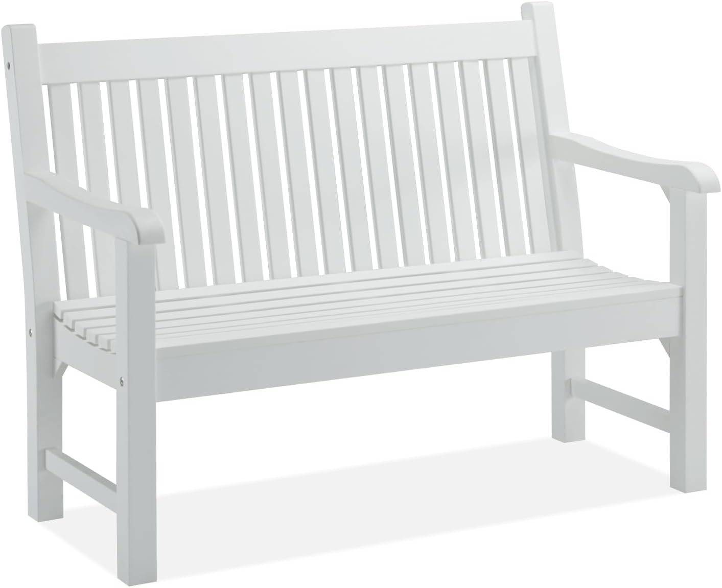 Psilvam 2-Person Poly Lumber Outdoor Bench with 700 Guyana Ubuy