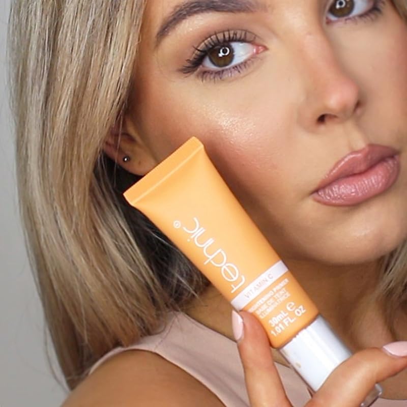 Technic Vitamin C Brightening Makeup Face Primer Moisturiser & Natural Glow Base, clear, 30 ml (Pack of 1) - Image 2