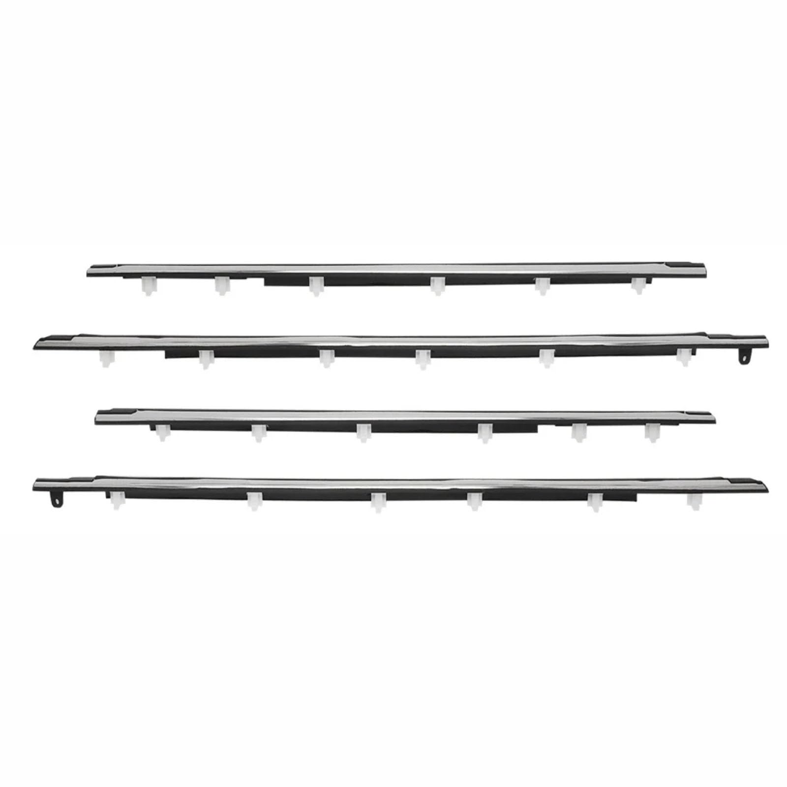 Glilar One Color Automotive Window Seals Car Window Seals Compatible With Lexus For Lx450 1990-1998 Weatherstrip Seal Belt Trim Sealing Strips Outer Glass 7571060021