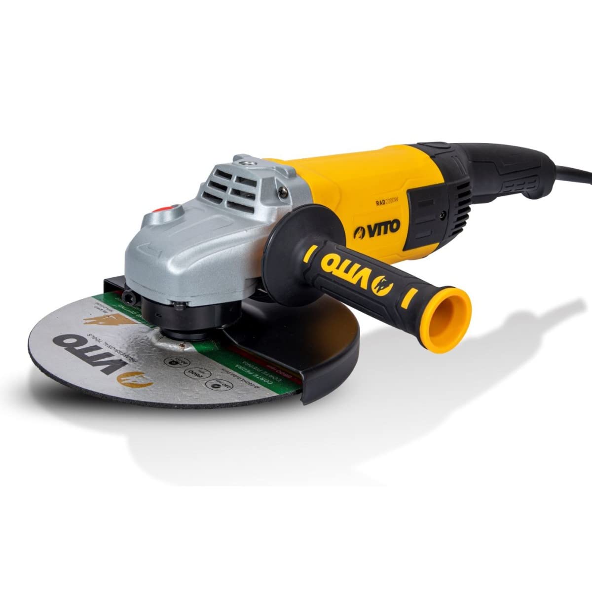 Amoladora angular 2200W de alta potencia para desbaste de piedra 1