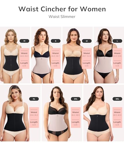 image for LODAY Waist Trainer Corset for Women Tummy Control Sport Workout Body 