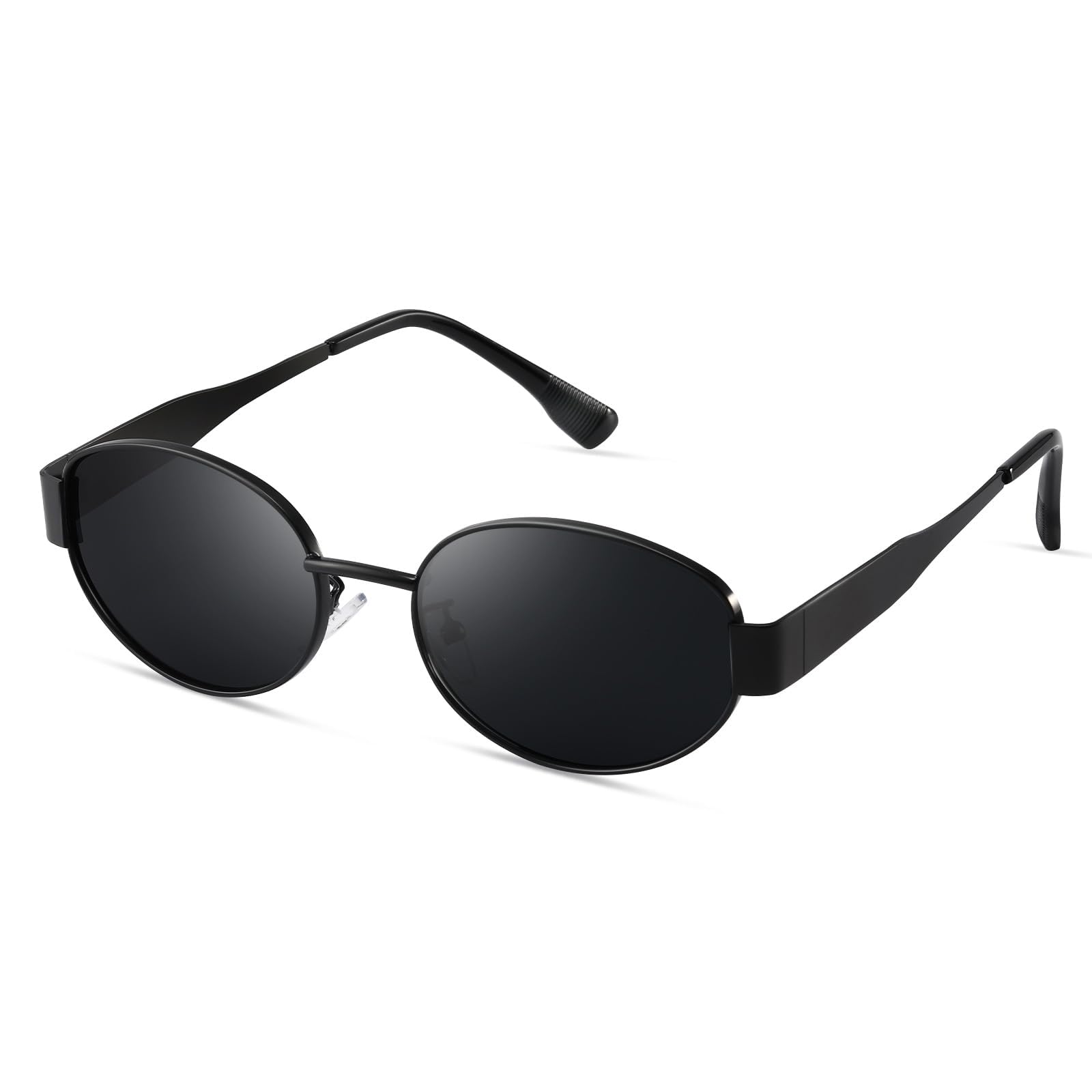 kunchu Sonnenbrille-Damen-Polarisiert-Unisex-Herren-Retro-Oval-Trendy-Sonnenbrillen-Vintage-Classic-Ultraleicht,Geeignet FüR-fotografie-Geschenke für frauen