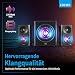 Edifier S360DB 2.1 Regellautsprecher und Subwoofer Lautsprechersystem Bluetooth V5.1 aptX kabelloser Sound für Arbeitszimmer, Wohnzimmer und kleine Räume