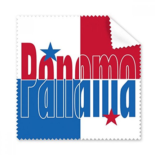 Chiffon de nettoyage Panama drapeau 5 pièces pour lunettes et écran de téléphone