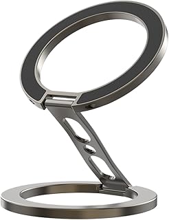 磁気式 スマホマウント - 両面マグネットスマホスタンド,デスク用スマホブラケット,旅行・家庭用 女性 男性 大人 ティーン シニア向け