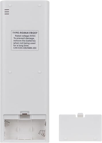 Miniatura 4 de AIDITIYMI RG66A1/BGEF RG66A1BGEF - Mando a distancia de repuesto compatible con Midea & Kaden Kaden KS Series Aire acondicionado montado en la pared
