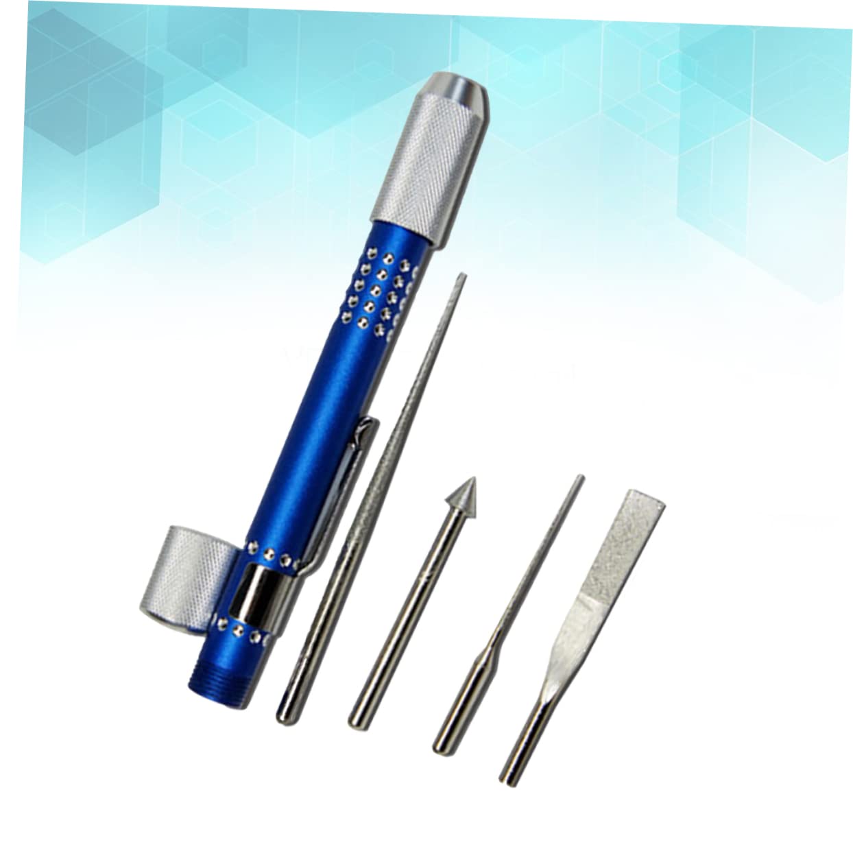 DOITOOL 1Pack Professional Jewelry Tool Set Long Point Short Needle Umbrella Reamer Polishing Supplies for Jewelry Making Crafting and Hole Expansion Lightweight and Durable