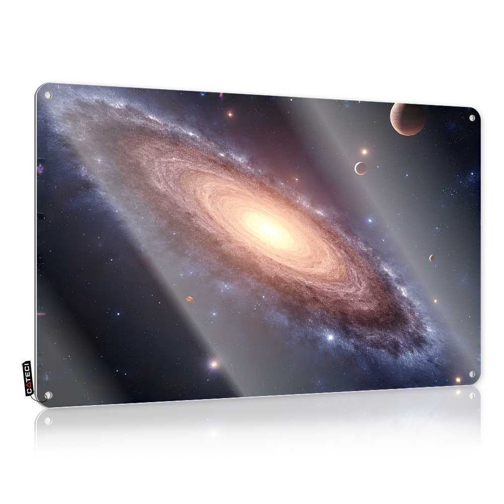 Fzfn Colour Decor Space Ready To Hang - Galactic Journey: Exploring The Universe Ideas For Basement(30X40cm)