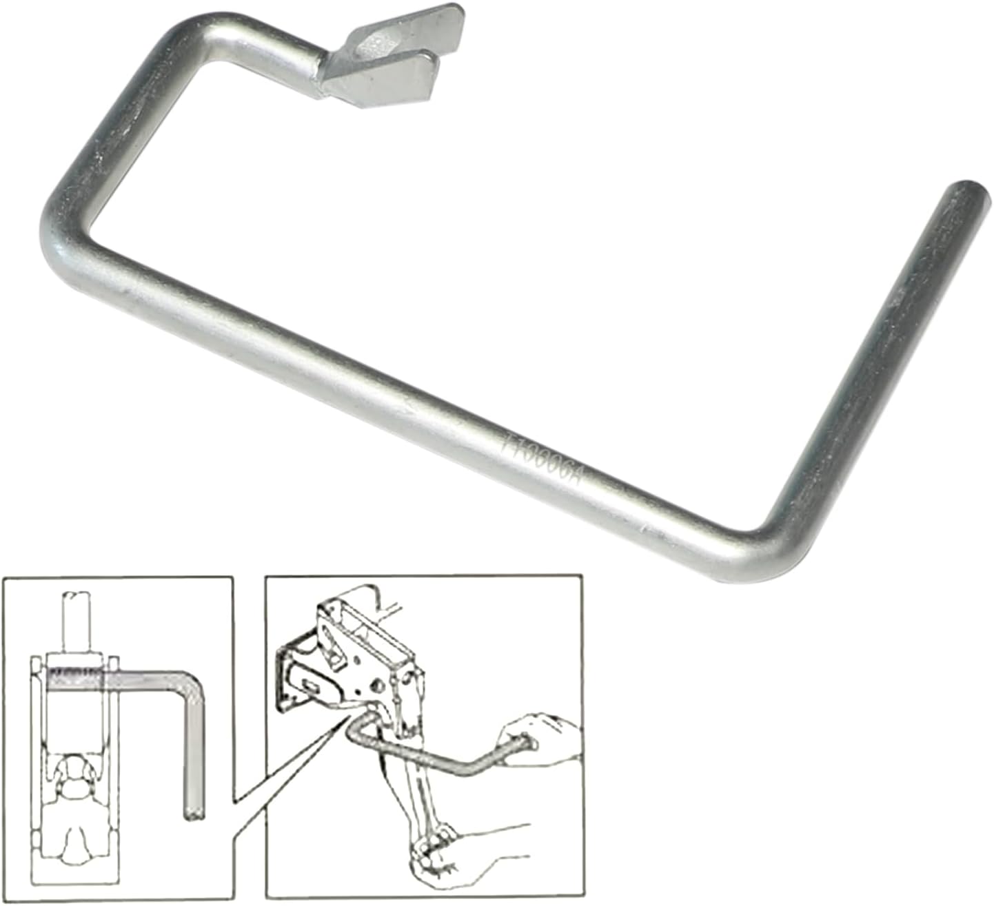 DPTOOL Brake Booster Shaft Release Tool Compatible with Audi A4 VW Bora (1998-2008) VW Beetle and More Replace T10006A