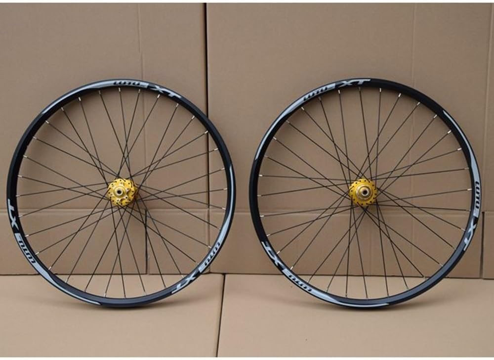 24 zoll rennrad laufrad Laufradsatz 24'' 26'' 27,5'' 29'' MTB-Radsatz Scheibenbremse Schnellspanner Mountainbikes Vorder- Und Hinterfelgen, Doppelwandige PROREGAL Fahrradbügel | HxBxT Olympic Lithium Pack:1400 Lithium Bluetooth