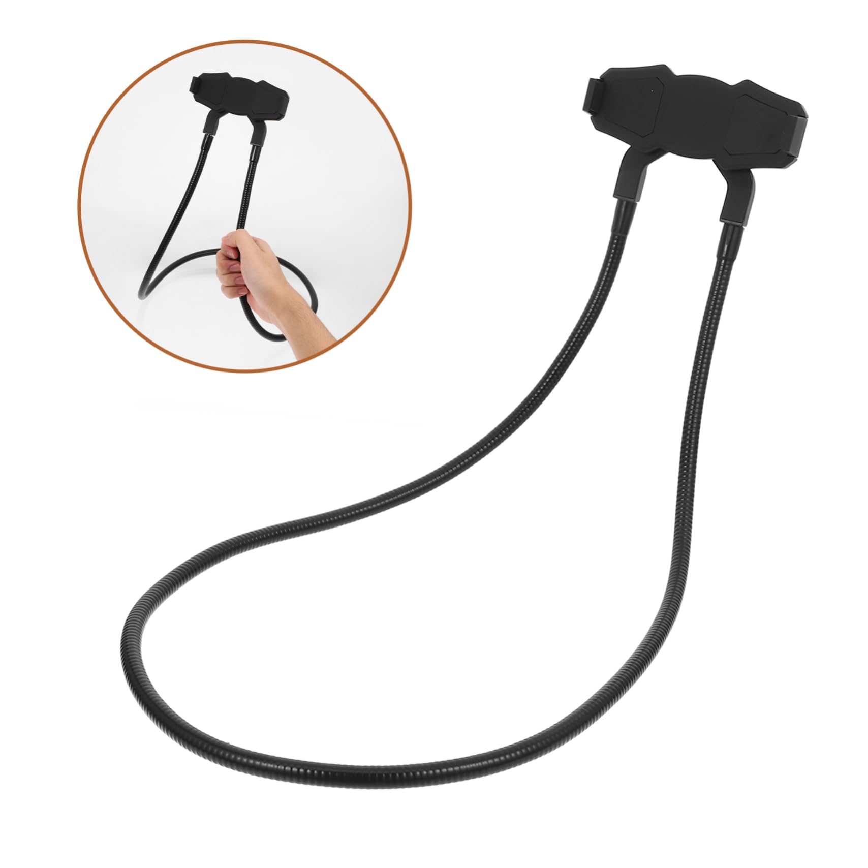 UPKOCH Soporte para Teléfono Móvil con Cuello y Brazo Flexible Compatible con Smartphones y Tablets De Oficina Cocina y Ejercicio Color Aleatorio