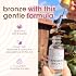 GLEOW Face Tanning Drops لإضافتها إلى المرطب، قطرات برونزية للوجه والجسم مع البابونج والشاي الأخضر، دباغ ذاتي متوسط، تان مخصص وخالي من الخطوط 1 أوقية