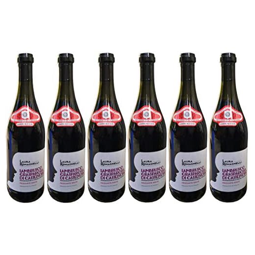 Rotwein Italien Lambrusco Grasparossa di Castelvetro DOC lieblich (3x0,75L) 5 Rotwein Italien Lambrusco Grasparossa di Castelvetro DOC lieblich (6x0,75L)