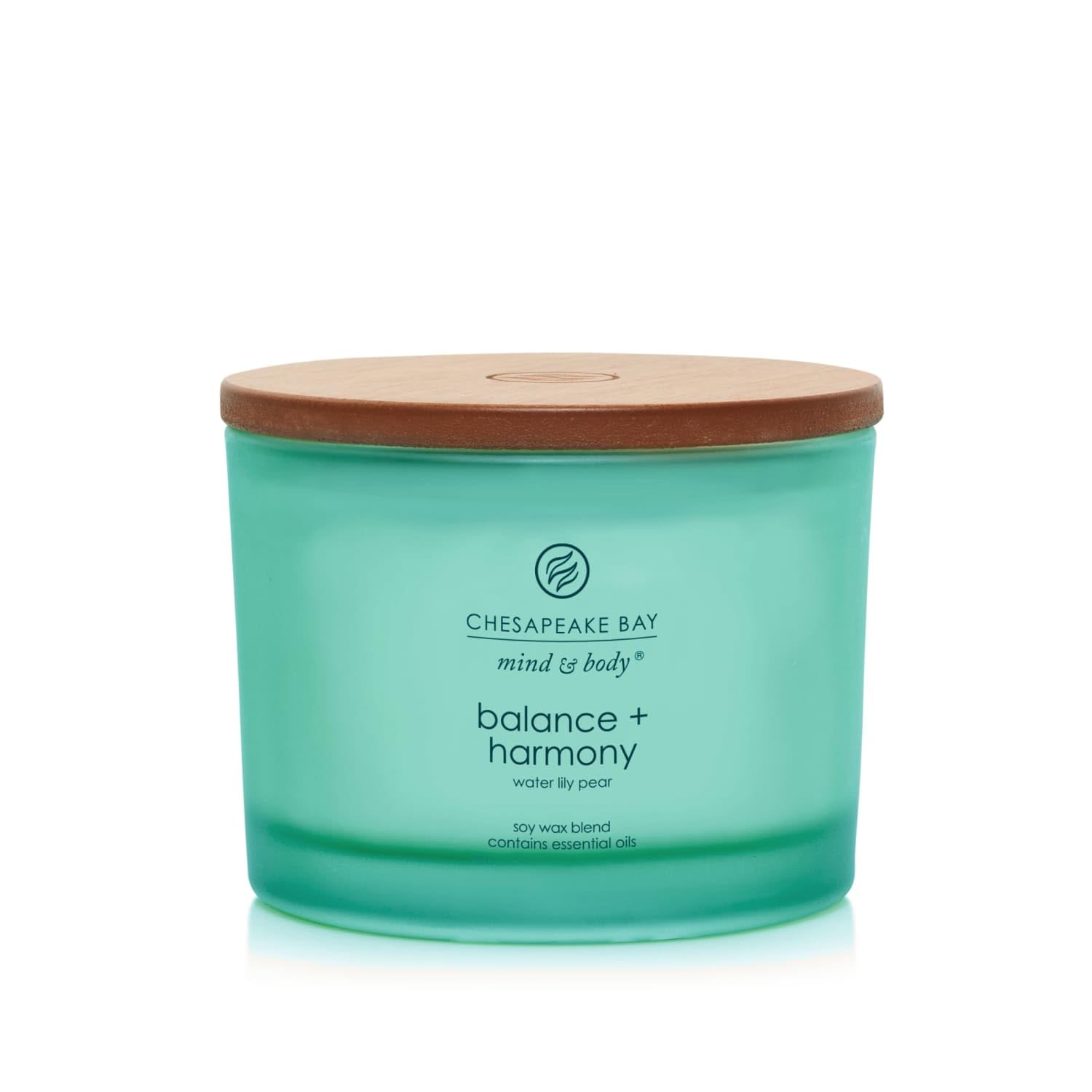 Chesapeake Bay Candle Scented Candle Balance Harmony Water Lily Pear Coffee Table Home D cor