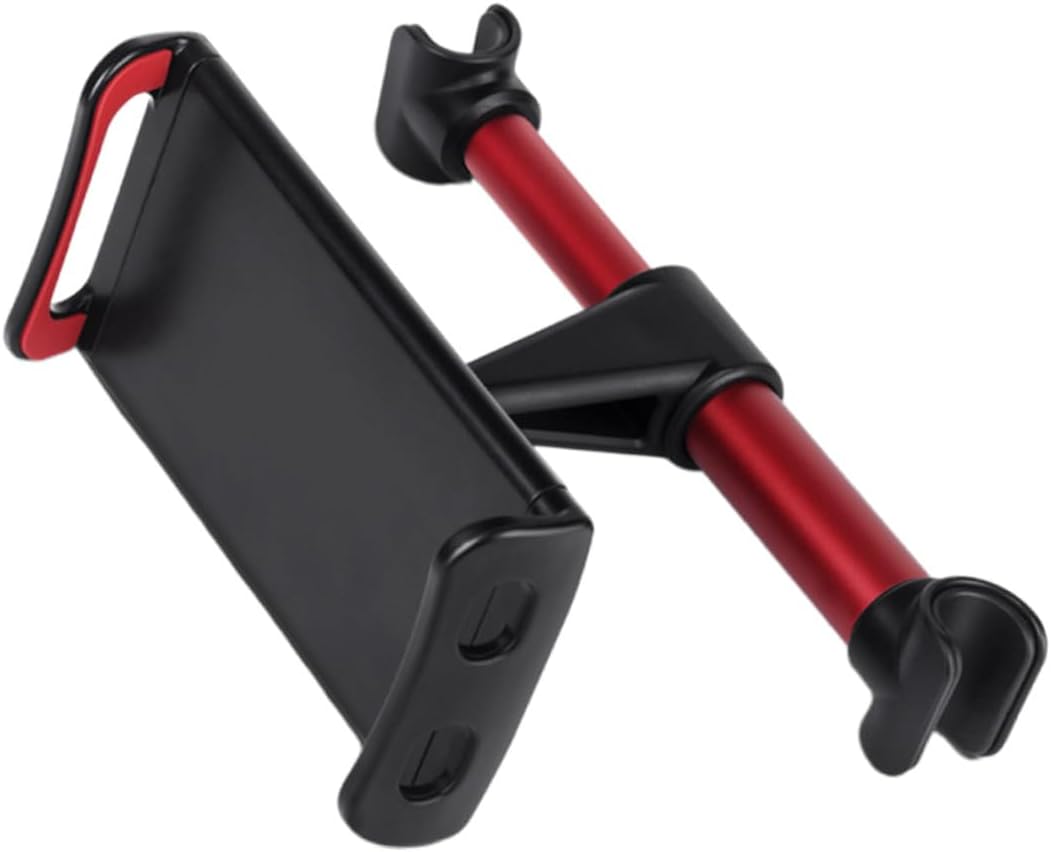 1pc Rotating Car Pillow Phone Holder Rear Seat Bracket Fit for Tablets Buckle Design Easy Installation