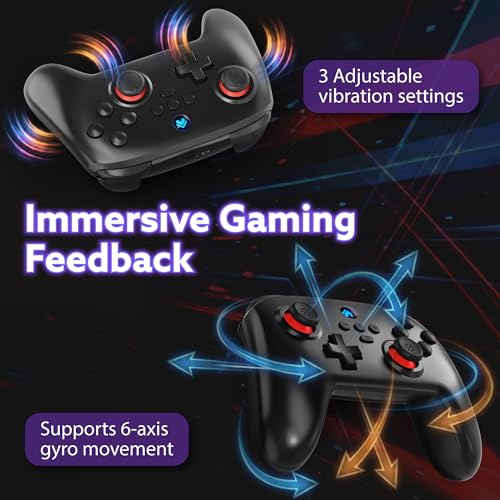 Image of Fosmon Wireless Gaming Pro Controller For Nintendo Switch 2 /1 /Lite /OLED