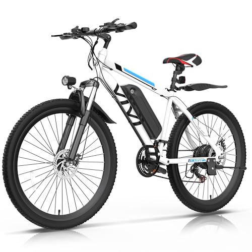 Vivi Electric Bike for Adults 26 Inch 780W Peak Ebike for Adults Removable 48V Battery, Electric Mountain Bike 21 Speed Gears, Electric Bicycle 50 Miles/Pedal Assist, SGS Certified to UL2849