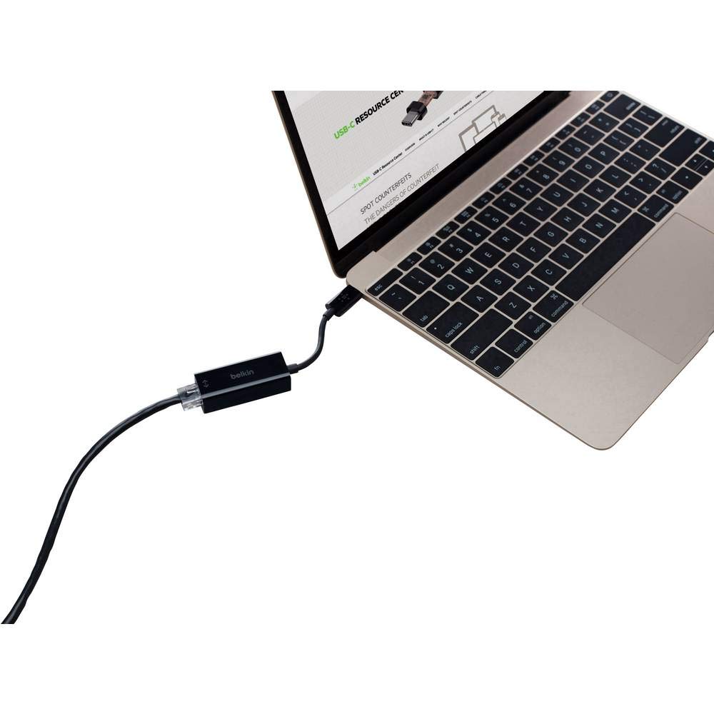 Belkin Adapter HDMI auf USB-C (4K bei 60 Hz, 4096x2160, unterstützt Thunderbolt 3 und HDCP 2.2) schwarz