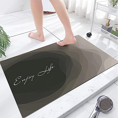 YeahBoom Super Absorbierende Bodenmatte,60 * 90cm Schmutzabweisend Bodenmatte Für Bad,rutschfest...
