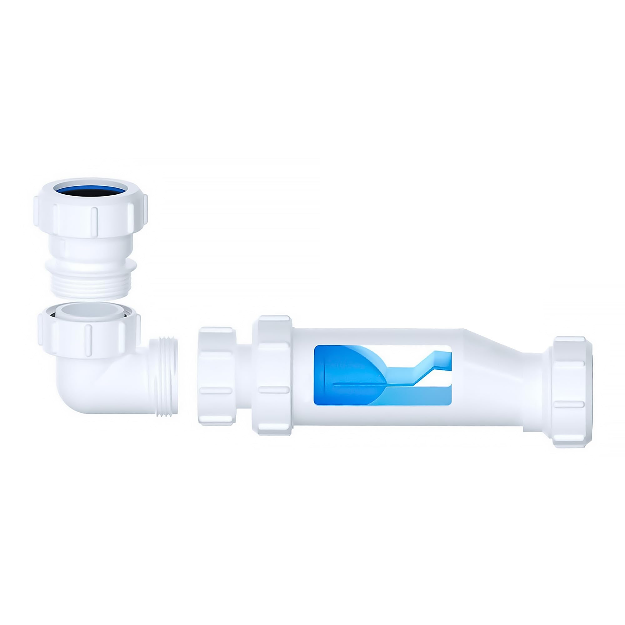 Universal 40mm Basin Sink Waterless Self Sealing Waste Valve Trap 1½"