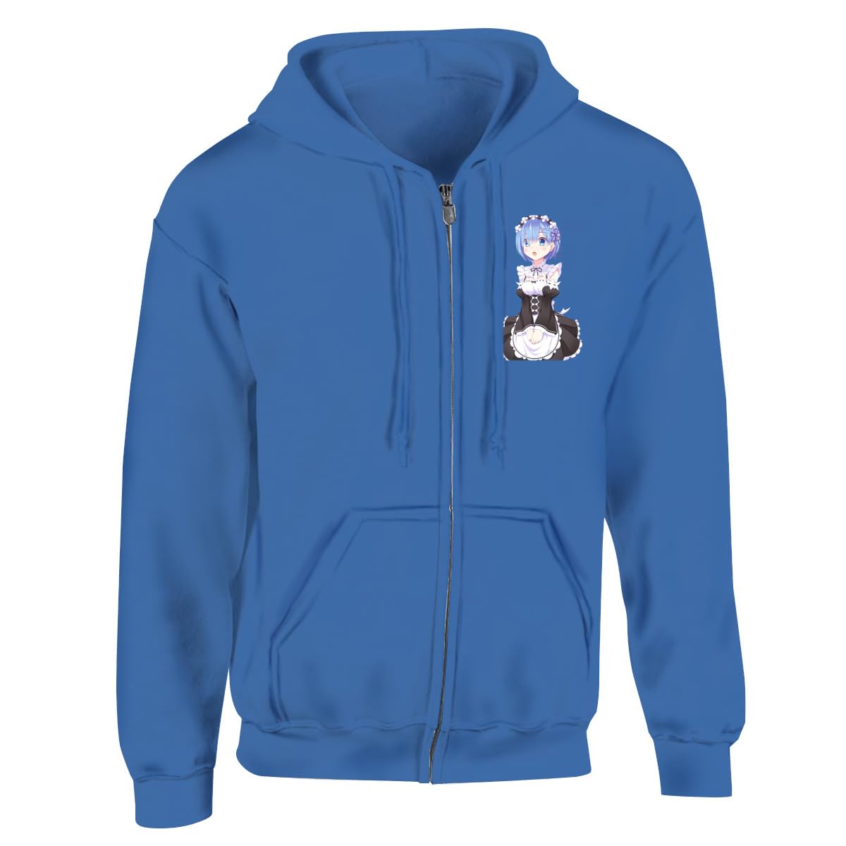 Re:ゼロから始まる異世界生活 レム ファスナー付きパーカー ☆限定☆レム刺繍ジップパーカー [Re:ゼロから始める異世界生活