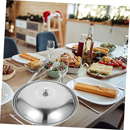 Set de cacerola con tapa wok y sartén para cocinar miniatura 4