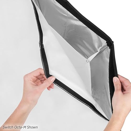 Miniatura 9 de Westcott Interruptor rápido de 3 x 4 para estudio de fotografía portátil y kit de caja de luz en ubicación, compatible con múltiples marcas de