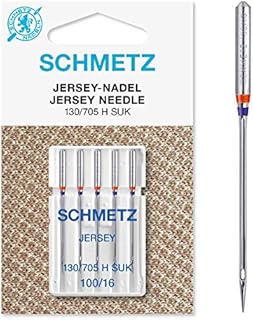 Schmetz Jersey Igly 5-Sztuk, 100/16 Rozmiar