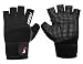 SEEU Men's Workout Gloves with 17.5" Wrist Wrap for WOD, Gym Workout, Cross Training, Fitness Silver M