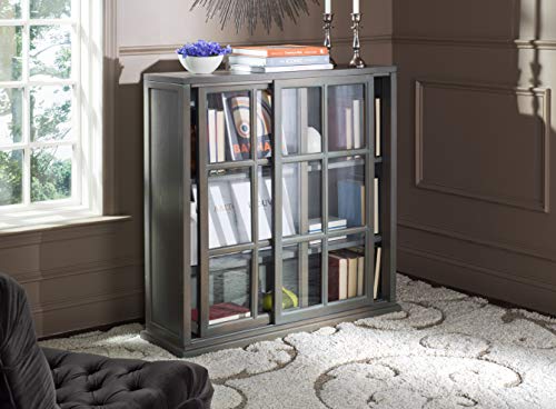 Safavieh American Homes Collection Greg Dark Teak Bookcase #TOP30