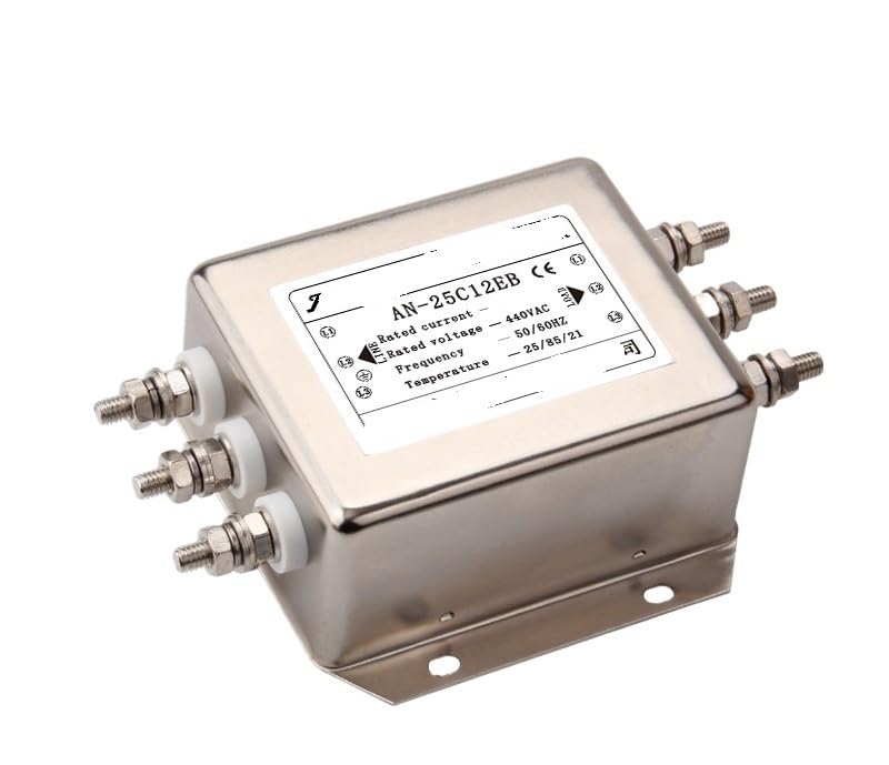 YTMJPQQJI DL-15EB3 DL-25EB3 25A/15A Filter Three-Phase Power Filter(DL-15EB3 3phase 15A)