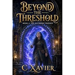 Beyond the Threshold Audiolibro Por C Xavier arte de portada