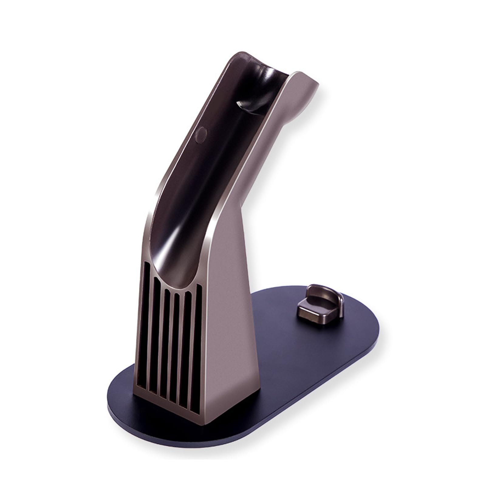 Sturdy Aluminum Stand for Hair Dryer and Straightening Iron Holder Space Saving Design Hair Styling Appliance Rack Aluminum Tool Planner