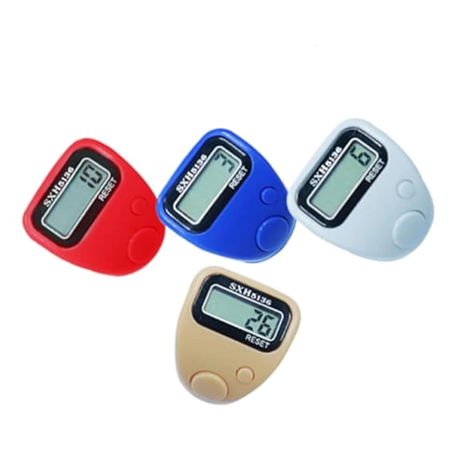 KPS Digital Tally Finger Counter | Handheld Finger Ring Counter for Prayers/Sports/Beads/Training | Compact Counter with Reset Button & LCD Display (Pack of 2 PCs,Multicolor)-image-37