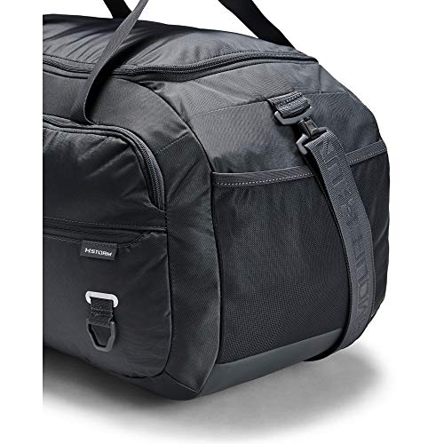Under Armour Adult Undeniable Duffle 4.0 Gym Bag , Pitch Gray (012)/Silver , Medium