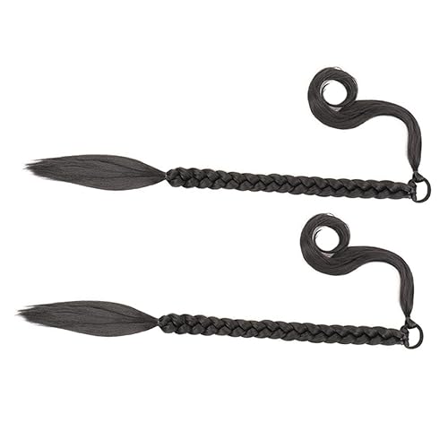 PENIKOKO 2pcs Ponytail Extension Synthetic Hairpiece for Women Effortlessly Create