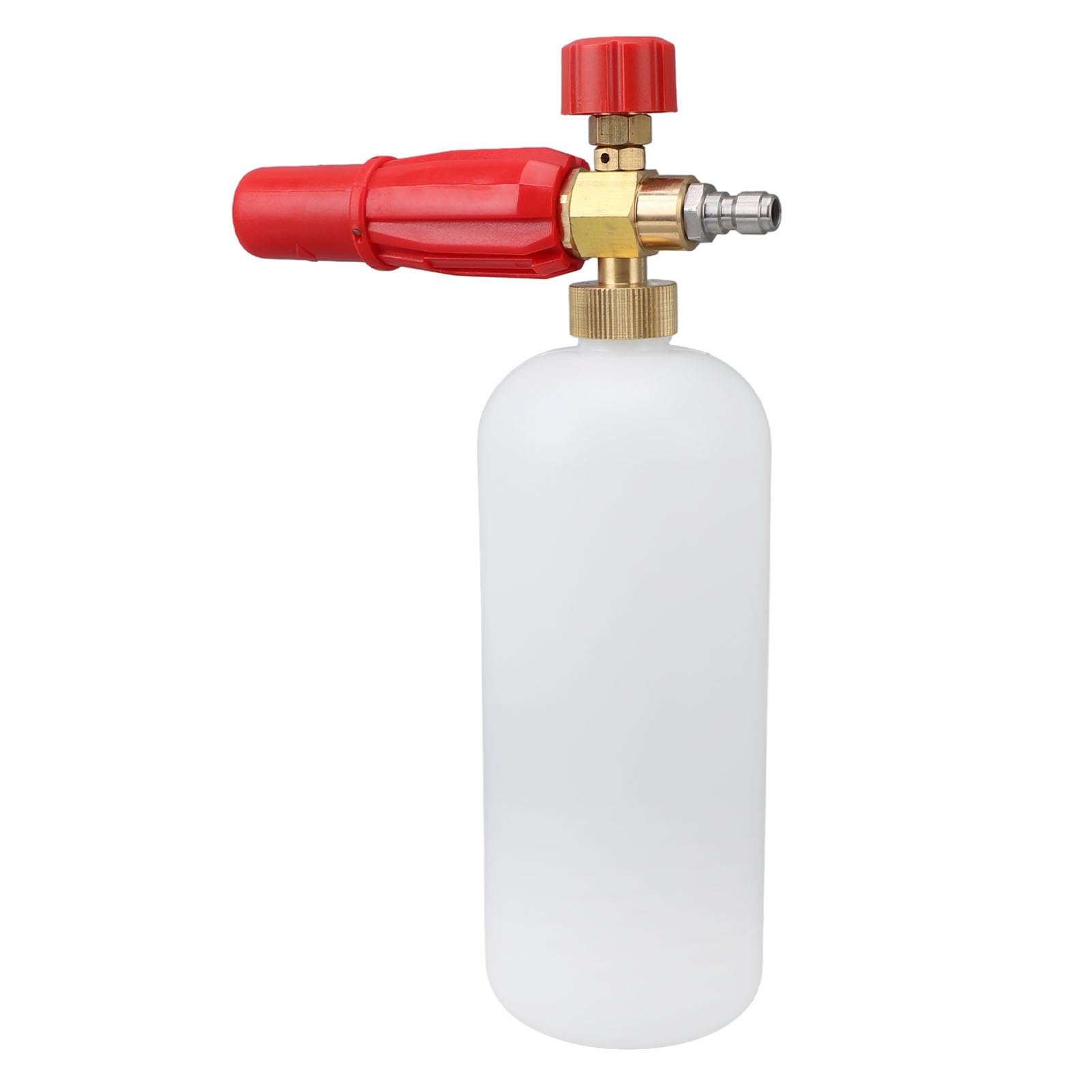 Działko piankowe z szybkozłączem 1/4 cala Myjka ciśnieniowa 1000 ml Działko piankowe do samochodów Motocykle Podłogi Ściany Wytrzymałe złącza metalowe Uniwersalna pianka do