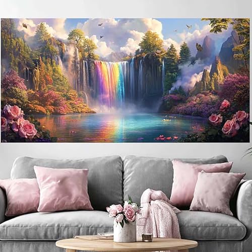 DIY Crystal Art Couleur 5D Anti-Stress Grand Diamond Painting 5D