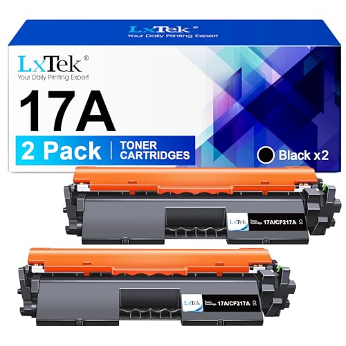 LxTek Compatible Cartouches de Toner Remplacement pour HP 17A CF217A pour Laserjet Pro M102a M102w...