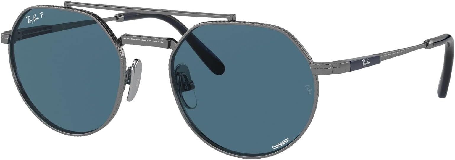 Rb8265 Jack Ii Titanium Round Sunglasses
