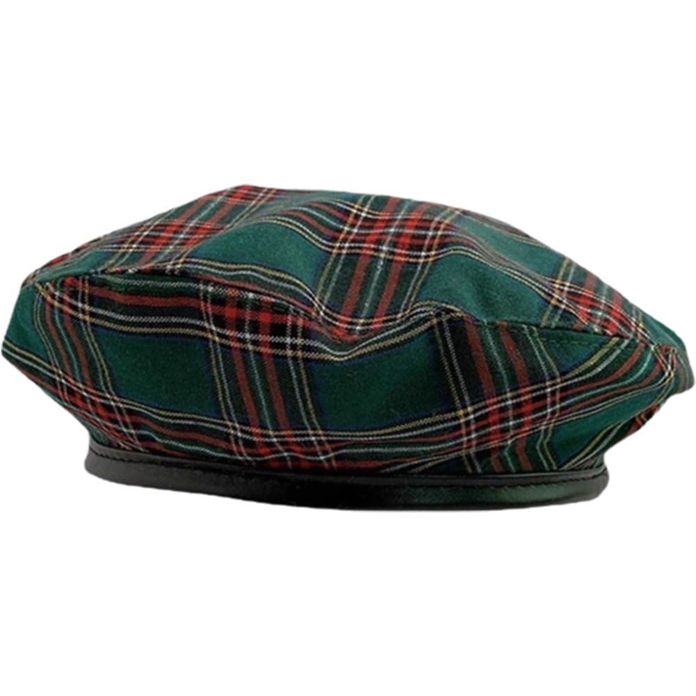 Lipfer Béret Français Classique à Carreaux Pour Hommes Et Femmes - Chapeau De Peintre Doux Et Chaud En Plein Air, Style Artiste Élégant