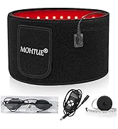 Red Light Therapy Body Device Belt-Infrared Light Therapy for Muscle Pain Relief-Improvement Meta...
