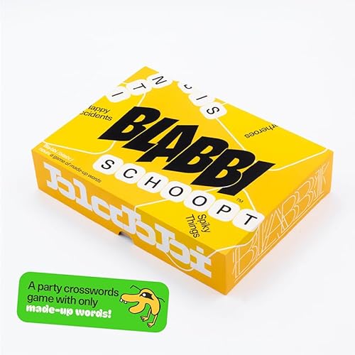 Blabbi, The Game of Made-Up Words. Viral Funny Party Word