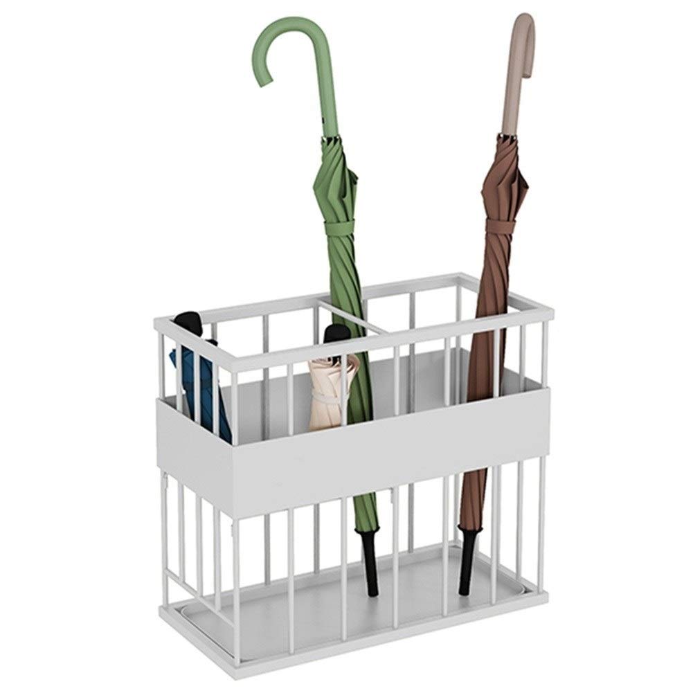 WQPMNYG Rectangular Umbrella Stand with Drip Tray - Stylish Entrywayfor Home Office Hallway Décor - Functional and Elegant Umbrella Holder