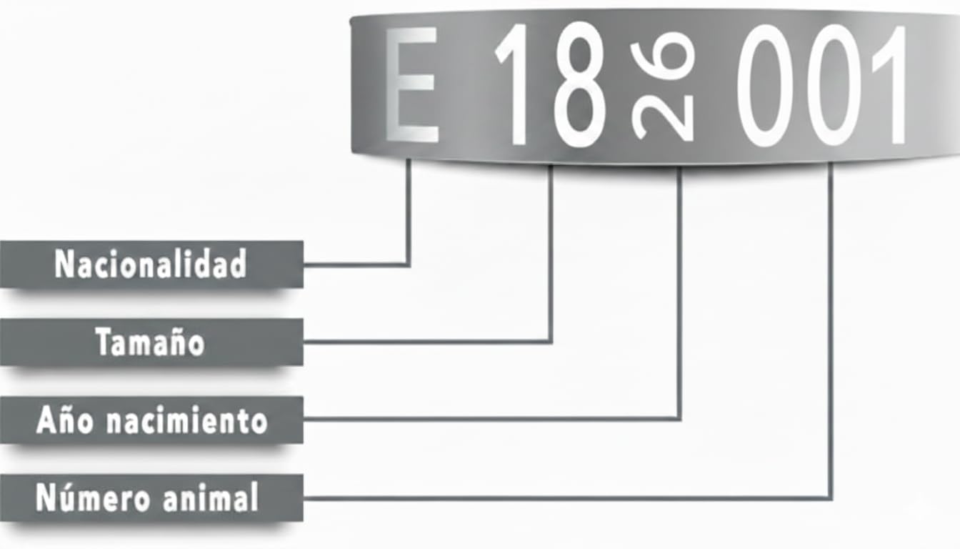 Genérico Anillas de Identificación para Aves Pack 25 uds Anillos Cerrados 2026 Color Gris para Las Patas de Gallinas, Anátidas, (18MM) — view 4